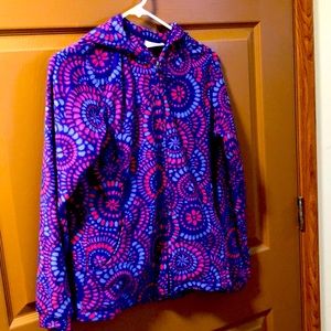 Zippered fleece jacket